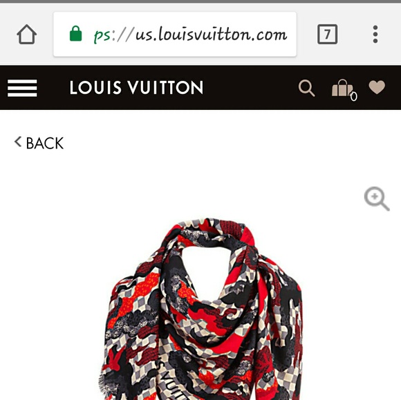 Louis Vuitton Patchwork Monogram shawl - Picture 7 of 7